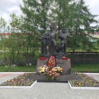 Photo taken at Памятник пограничникам Арктики by Ирина on 6/10/2015