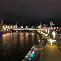 Photo taken at Bolshoy Kamenny Bridge by Ирина on 2/23/2022