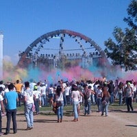 Photo taken at Holi Festival Of Colours by Miguel A C. on 12/7/2013
