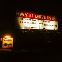 Photo taken at Hwy 21 Drive-in Theatre by Manny R. on 12/1/2013
