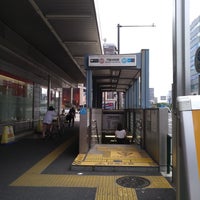 Photo taken at Monzen-nakacho Station by はいめん 敷. on 9/2/2019
