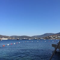 Photo taken at L&amp;#39;ocall Beach by ÇK on 9/5/2015