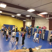 Photo taken at Fargo Brazilian Jiu-jitsu, Kick Boxing &amp;amp; MMA Academy by George A. on 2/5/2014