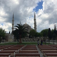 Photo taken at Blue Mosque by Üzeyir A. on 4/26/2016