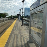 Photo taken at American Boulevard LRT Station by Scott L. on 5/14/2017