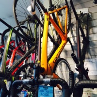 Photo taken at Tay Junction Bike Shop by Andrea S. on 5/23/2015