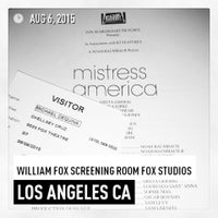 Photo taken at William Fox Screening Room Fox Studios by Michael on 8/6/2015