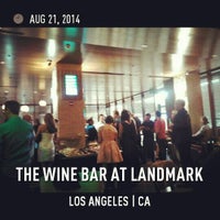 Photo taken at The Wine Bar at Landmark by Michael on 8/22/2014