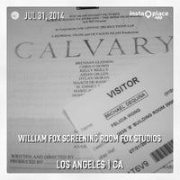Photo taken at William Fox Screening Room Fox Studios by Michael on 8/1/2014