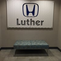 Photo taken at Luther Brookdale Honda by Tim S. on 2/18/2016