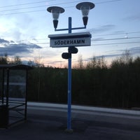 Photo taken at Söderhamn Station by Laurens V. on 5/13/2013