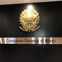 Photo taken at Consulate-General of the Federative Republic of Brazil by Taka O. on 3/29/2018