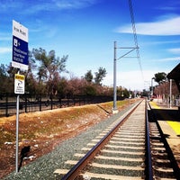 Photo taken at SACRT Light Rail Iron Point Station by ina p. on 2/28/2013