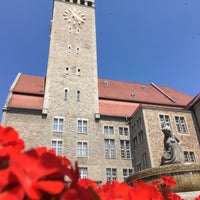 Photo taken at Rathaus Berlin-Neukölln by ERAKU . on 6/17/2018