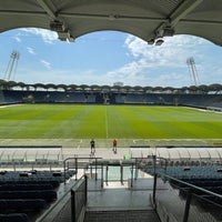 Photo taken at Stadion Graz-Liebenau / Merkur Arena by Uros P. on 7/8/2021
