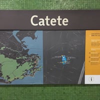 Photo taken at MetrôRio - Estação Catete by Thiago B. on 3/8/2017