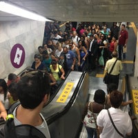 Photo taken at MetrôRio - Estação Central by Thiago B. on 2/17/2017