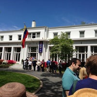 Photo taken at Embassy Of The Republic of Venezuela by Mark G. on 5/4/2013