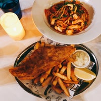 Foto diambil di Blue Fish Seafood Restaurant oleh Mindy K. pada 7/29/2019