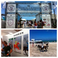 Снимок сделан в Miami Beach Polo World Cup пользователем Alex D. 4/28/2013