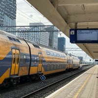 Photo taken at Amsterdam Zuid Railway Station by Ömer Faruk D. on 4/13/2024