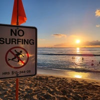 10/8/2023 tarihinde Aloha B.ziyaretçi tarafından Waikiki Beach Walls'de çekilen fotoğraf