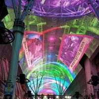 Photo taken at Fremont Street Experience by Aloha B. on 12/27/2018