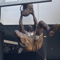 Photo taken at Shaquille O&amp;#39;Neal Statue by Cisrow H. on 7/16/2022