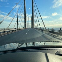 Photo taken at Øresund Bridge by Brian S. on 11/15/2023