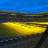 Photo taken at Brøndby Stadion by Brian S. on 2/1/2024