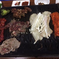 Photo taken at Korean Fusion BBQ by Dennis S. on 10/26/2014