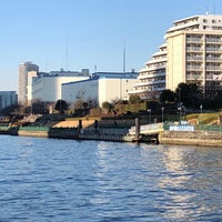 Photo taken at 東京水辺ライン 越中島発着場 by りらお リ. on 2/6/2021