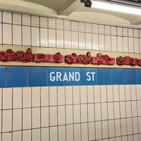 Photo taken at MTA Subway - Grand St (B/D) by Paul W. on 11/13/2022