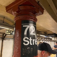 Photo taken at MTA Subway - 72nd St (1/2/3) by Paul W. on 6/19/2022