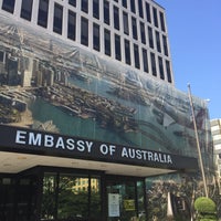 Photo taken at Embassy of Australia by Paul W. on 6/10/2017