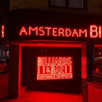 Снимок сделан в Amsterdam Billiards &amp;amp; Bar пользователем Paul W. 9/10/2022