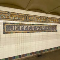 Photo taken at MTA Subway - Jefferson St (L) by Paul W. on 4/16/2022