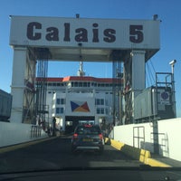 Photo taken at Calais Ferry Terminal by Nick J. on 2/19/2016