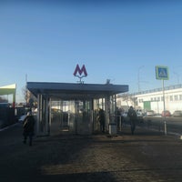 Photo taken at metro Volgogradsky Prospekt by Ларион А. on 2/6/2017