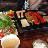 Photo taken at Korean Fusion BBQ by Jerry on 9/28/2014