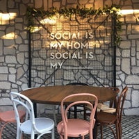 Photo taken at Social Coffee &amp;amp; Bakery by Pelin on 6/23/2019