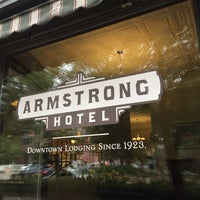 Photo taken at Armstrong Hotel by Cosmo C. on 8/8/2017