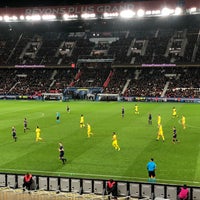 Photo taken at Stade Jean-Bouin by Olga S. on 12/22/2018