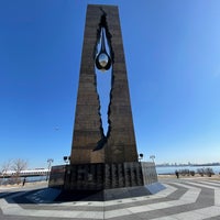 Photo taken at Harbor View 9/11 Memorial Park by Olga S. on 3/21/2021