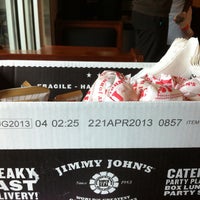 Photo taken at Jimmy John&amp;#39;s by Rowley S. on 5/6/2013