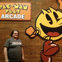 Снимок сделан в PAC-MAN PLAY™ Arcade at Underground Atlanta пользователем Lisa M. 3/15/2013