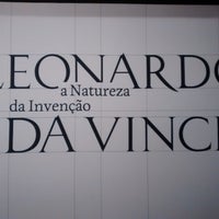 Photo taken at Leonardo da Vinci - A Natureza da Invenção by Thatiana S. on 1/22/2015
