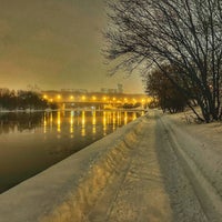 Photo taken at Гребной канал «Крылатское» by Nastasiya O. on 2/3/2022