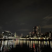 Photo taken at 川崎橋 by Sh @. on 4/11/2024