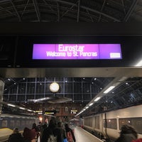 Photo taken at London St Pancras International Eurostar Terminal by Steph B. on 1/8/2017